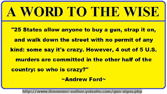 An Andrew Ford quote supporting the right to bear arms